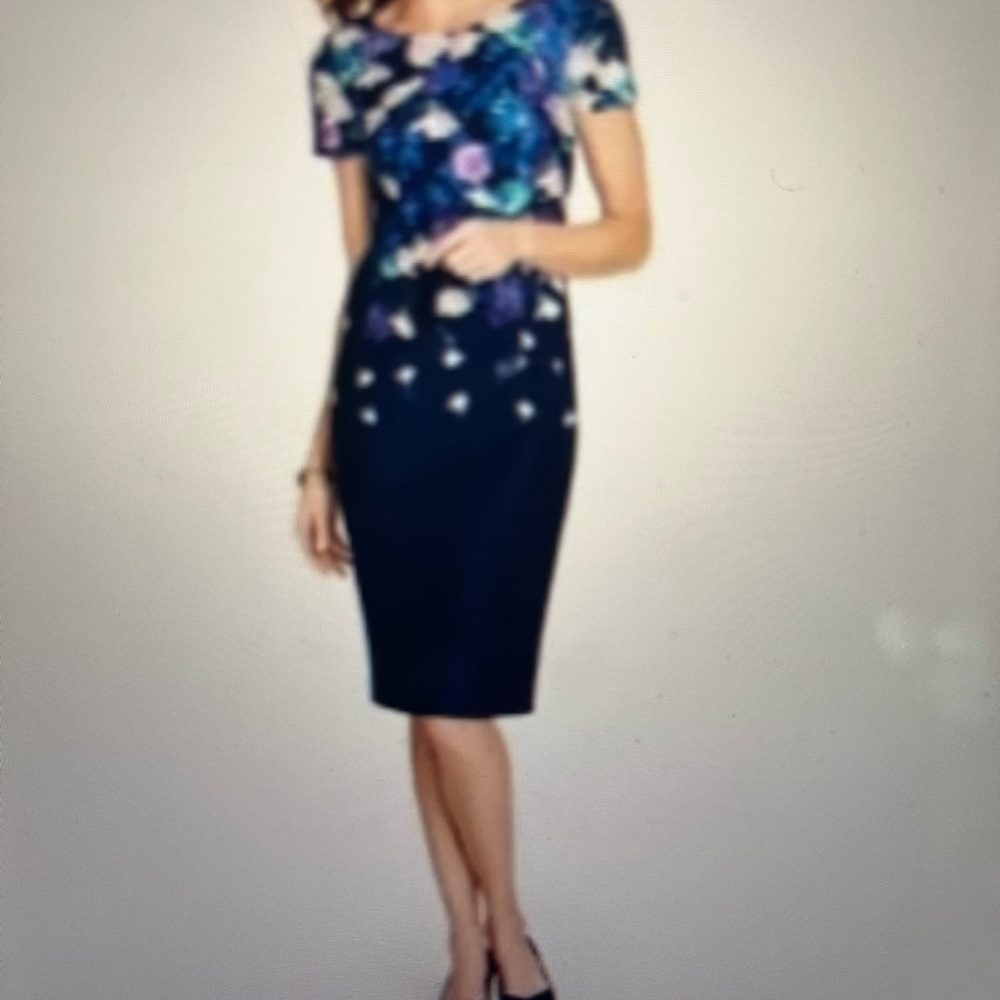 Talbots Garden Flowers Dress